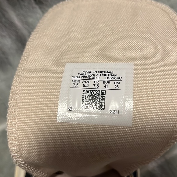 Converse Canvas All Star M7.5/W9.5 - Picture 4 of 6